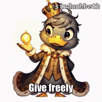 Wisdom Giving GIF by sirduckbeth