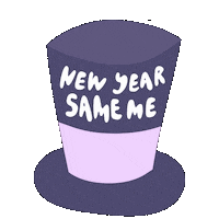 Hat Firework Sticker