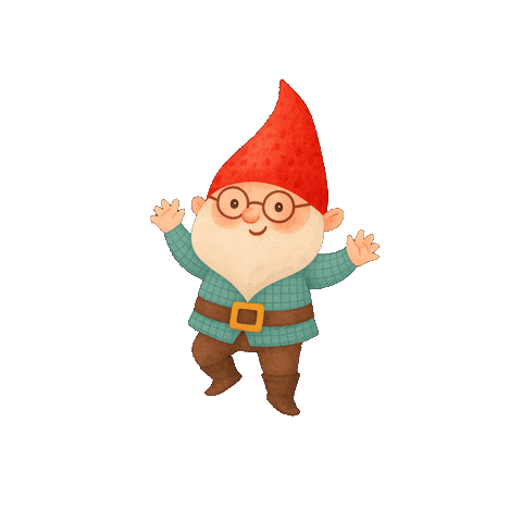 Giocabosco gnome gnomo gnomi giocabosco Sticker