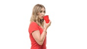 The One Drinking Sticker by Olivia Lane