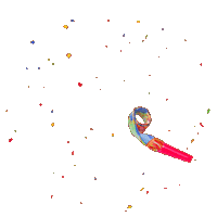 Celebrate Realistic Effects Sticker by chris timmons
