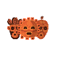 Pixel Logo Sticker