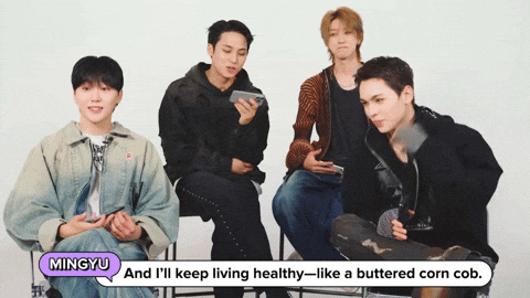 Kim Mingyu Buzzfeed Celeb GIF