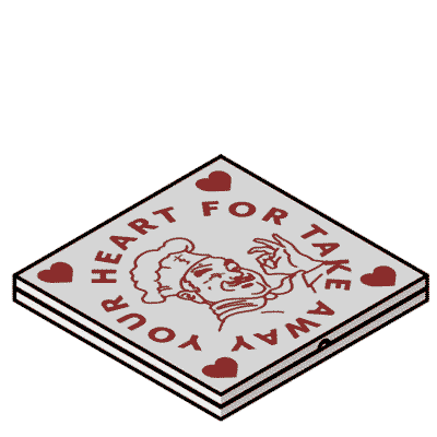 Pizza Sticker by The Chainsmokers