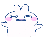 Bunny Sticker by Yoyo The Ricecorpse