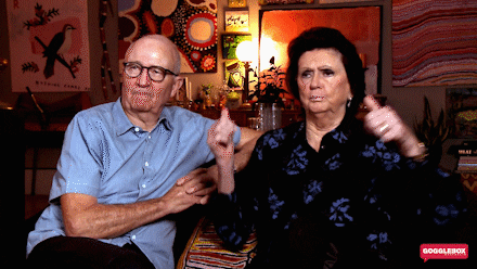 What The Reaction GIF by Gogglebox Australia