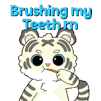 Bitcoin Tiger Sticker by Ordinary Frends