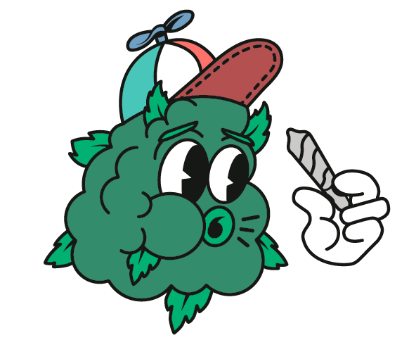 Kaind giphyupload weed cbd bud Sticker