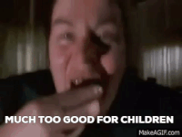 kids treating GIF