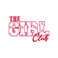 The Girls Club Logo Sticker by LITTLE SHARK AND CO.