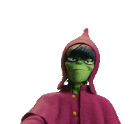 Murdoc Niccals 3D Sticker by Gorillaz