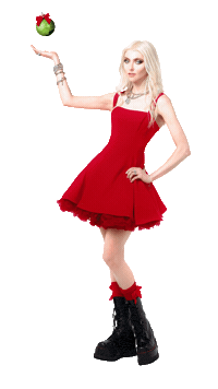 Taylor Momsen Christmas Sticker by The Pretty Reckless