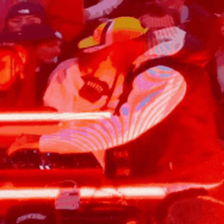 Addison0 dance dancing dj bop GIF