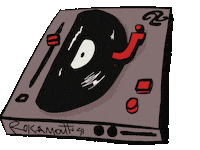 Hip Hop Party Sticker