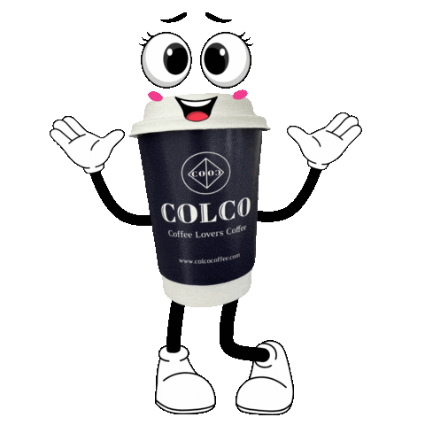 ColcoCoffee coffee cup whoop whoop cup of joe love coffee Sticker