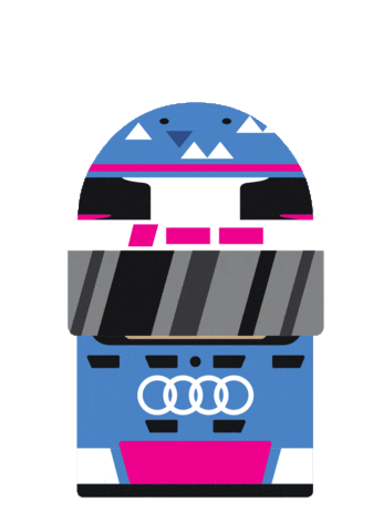 kelvinvanderlinde racing motorsport audi gt3 Sticker