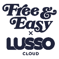 Lusso Cloud Sticker by Free & Easy