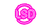 Neon Lsd Sticker by MCSaatchiAbelSA