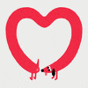 Valentines Day Illustration GIF by Threadless