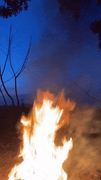 Hellforme fire camping hell aag GIF