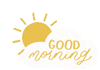Happy Good Morning Sticker