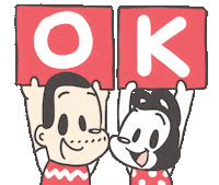mydeerdog dog ok okay doggy Sticker
