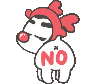 mydeerdog dog no doggy 可愛 Sticker