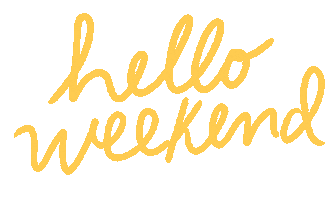Fin De Semana Hello Sticker by withloveak