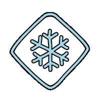 Happy Snow Sticker by DIVE INN - Die Innovationsagentur