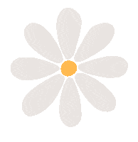 60S Daisy Sticker by By Sauts // Alex Sautter (formerly Pretty Whiskey)