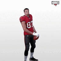 Happy Rob Gronkowski GIF by Tampa Bay Buccaneers