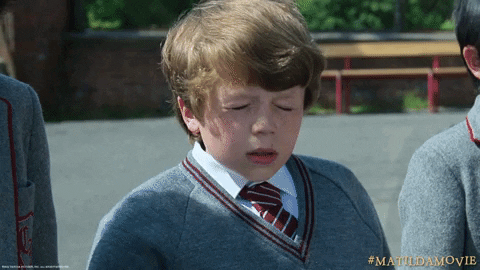 Shocked Matilda The Musical GIF by Sony Pictures UK