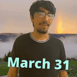 March 31 GIF