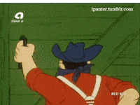 Lucky Luke Red Kit GIF