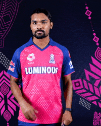 Volume Up Pink GIF by Rajasthan Royals