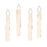 Halloween Candle Sticker by grousseta