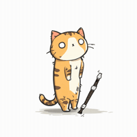 Tabby Cat GIF by tururi