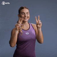 Peace Tennis GIF by WTA