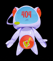estudacom error robo 404 estuda GIF