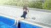Swimming Pool Animation GIF by All The Anime — Anime Limited
