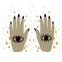 Stars Hands Sticker