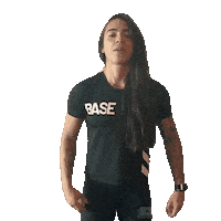 Strong Woman Biceps Sticker by BASE Niterói - Crossfit e Treinamento