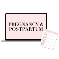 Pregnancy Motherhood Sticker by Laura Gimbert