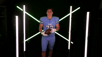 College Sports Football GIF by GreenWave