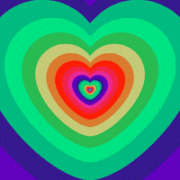 i love you hearts GIF by Feliks Tomasz Konczakowski
