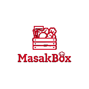 Masakbox giphyupload cook masak mealprep Sticker