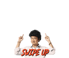 Swipe Up Use Your Brain Sticker by Shopee