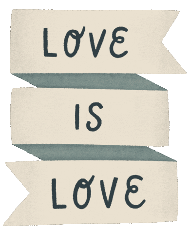 Love Is Love Gay Sticker