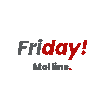 Day Friday Sticker by Mollins  |  Estrategia & Branding