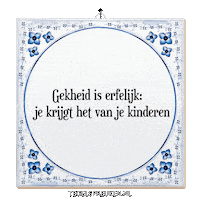 Humor Chaos Sticker by Tegelspreuken.nl